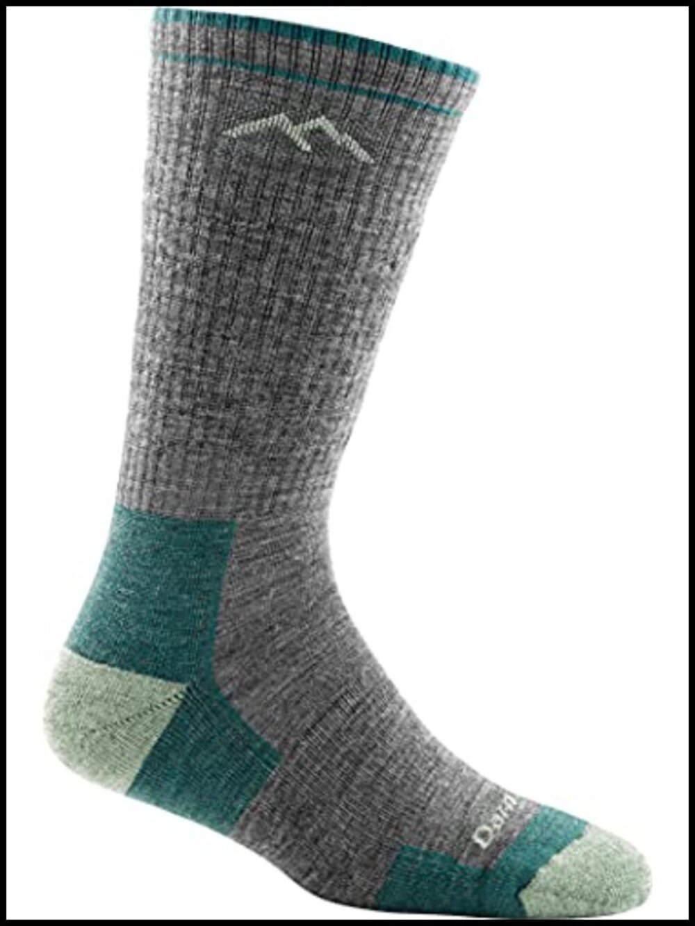 Merino Wool Midweight Boot Hiking Socks Over the Calf Seamless Cushion